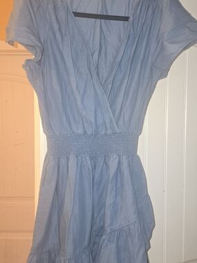 Michael Kors Light Blue Mini Dress
